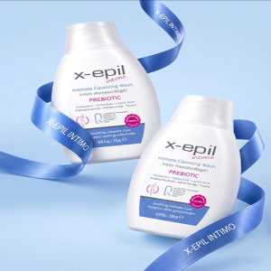 Dung dịch vệ sinh phụ nữ cao cấp chứa Prebiotic X-Epil Intimate Cleansing Wash Prebiotic 250ml